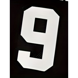 Men's #9 Black Retro Basketball Jersey - Breathable Polyester Loose Fit Sport Shirt with HILLMAN COLLEGE WAYNE Design, S-3XL for Team Training, Casual Wear & Outdoor Activities, Best for Christmas