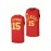 15 Basketball Jersey Stitched Hickory High School Basketball Vest Red S-3XL