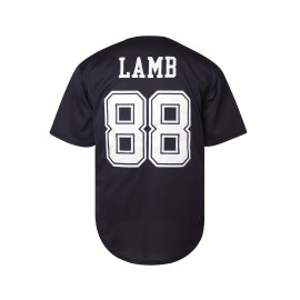 #88 Navy Vintage Baseball Jersey Men'S Size S-XXXL Stitched Name And Number