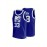 Men's #33 Breathable Basketball Jersey - Casual & Sporty Sleeveless Tank Top in Blue, MTV Music Television Embroidery, Polyester, Round Neck - Perfect for Team Sports, Outdoor Activities & Casual Attire, Sizes S-3XL