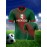 Professional Sports Fabric Women's Creative Graphic Print South American National Team Football Jersey T-Shirt, As Gifts For Sports Fans