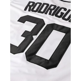 Youth #30 Sandlot Baseball Jersey Benny The Jet Rodriguez Alan Yeah-Yeah McClennan Michael Squints Jersey For Boys And Girls