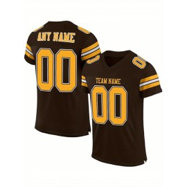 Customized blank football jerseys, multi-color, personalized printed names, numbers and logos for sports shirts, custom football jerseys, breathable sports patterns, suitable for sports teams, parties or couple outfits