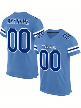 Customized large-sized black football jerseys, Women's sports uniforms and sweatshirts, personalized team names and numbers
