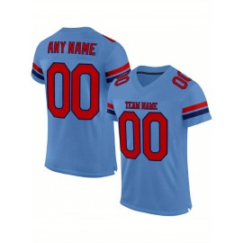 Customized large-sized black football jerseys, Women's sports uniforms and sweatshirts, personalized team names and numbers