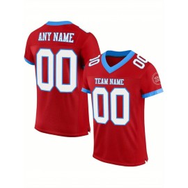 Customized large-sized black football jerseys, Women's sports uniforms and sweatshirts, personalized team names and numbers